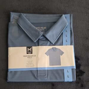 Member's Mark Light Blue Performance Polo